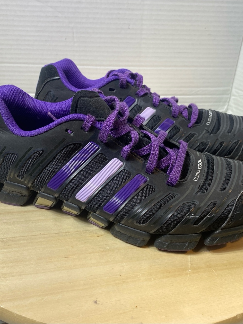 ADIDAS CC ULTRA X WOMAN  BLACK PURPLE RUNNING Shoes  7.5